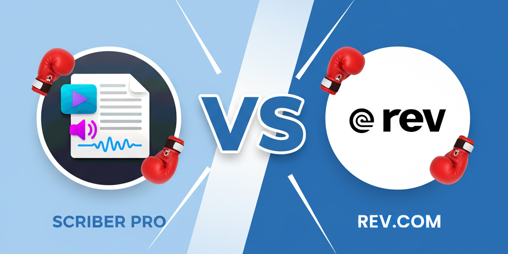 Scriber Pro vs Rev.com